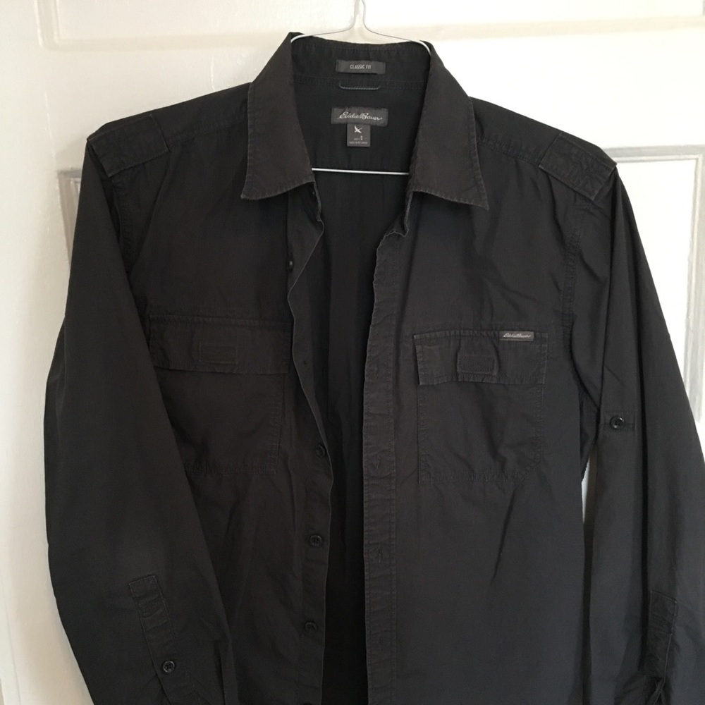 EDDIE BAUER button-down shirt - S